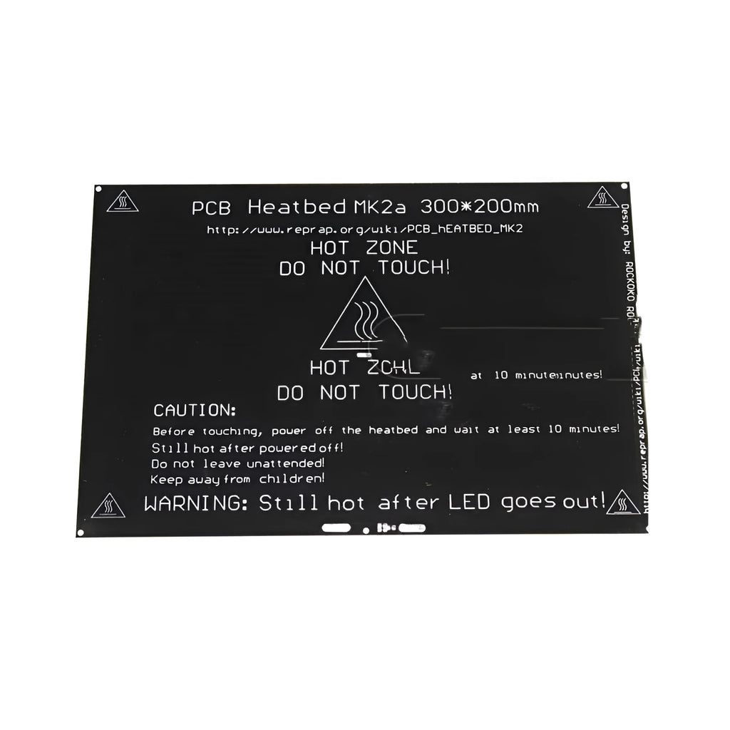 MK2A 3D printer hot bed aluminium substrate platform 200x300mm build plate