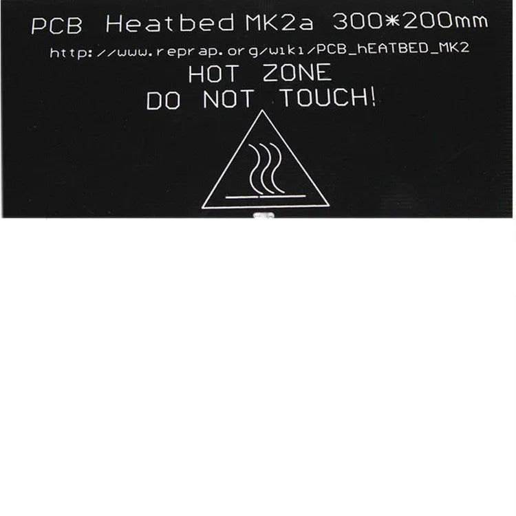 MK2A 3D printer hot bed aluminium substrate platform 200x300mm build plate