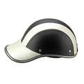 Open face ABS motorcycle helmet in blue for electric scooters and cars with 54-60 cm fit