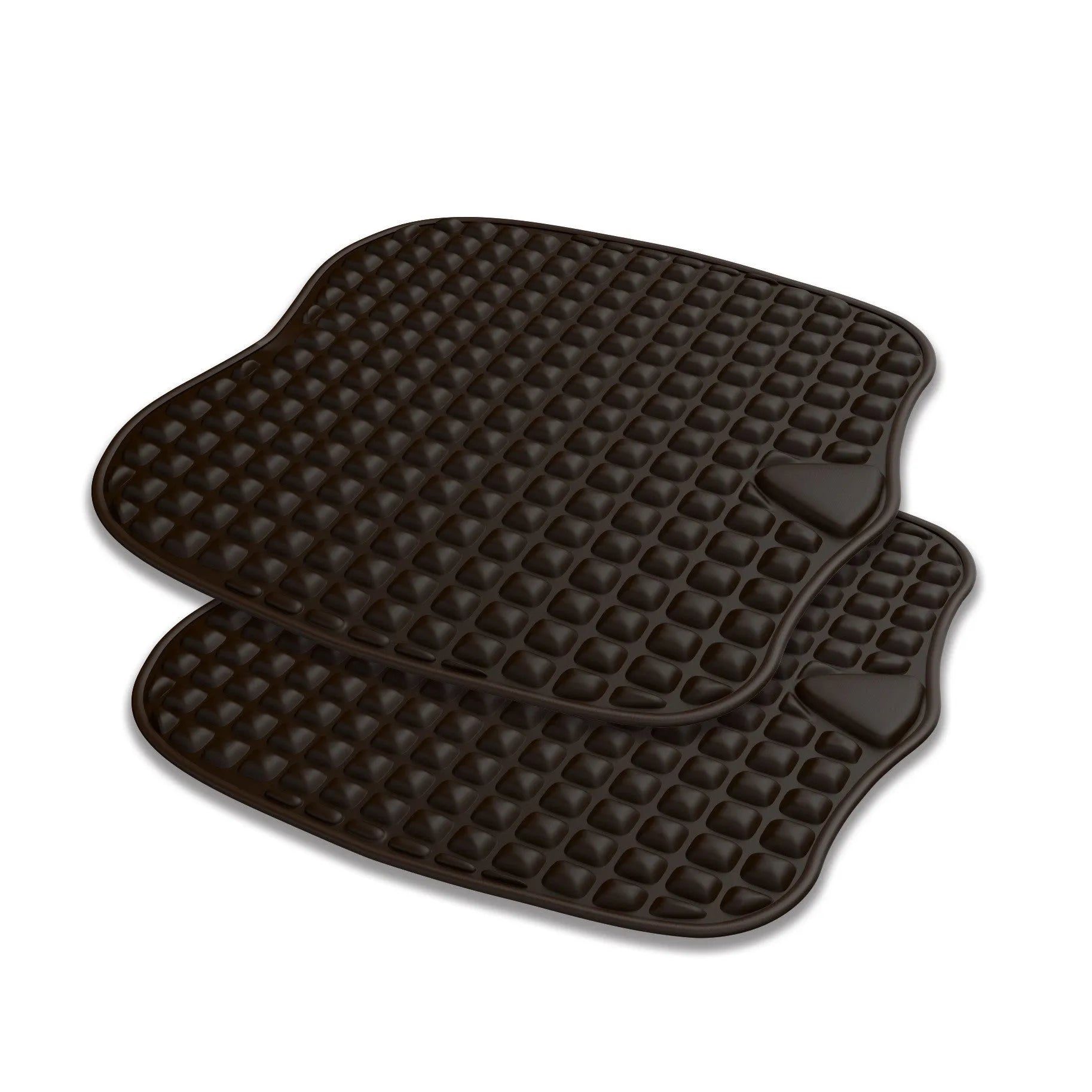 Breathable gel car seat cushion in ice silk with fluid gel filling for summer use, universal V five-seater fit