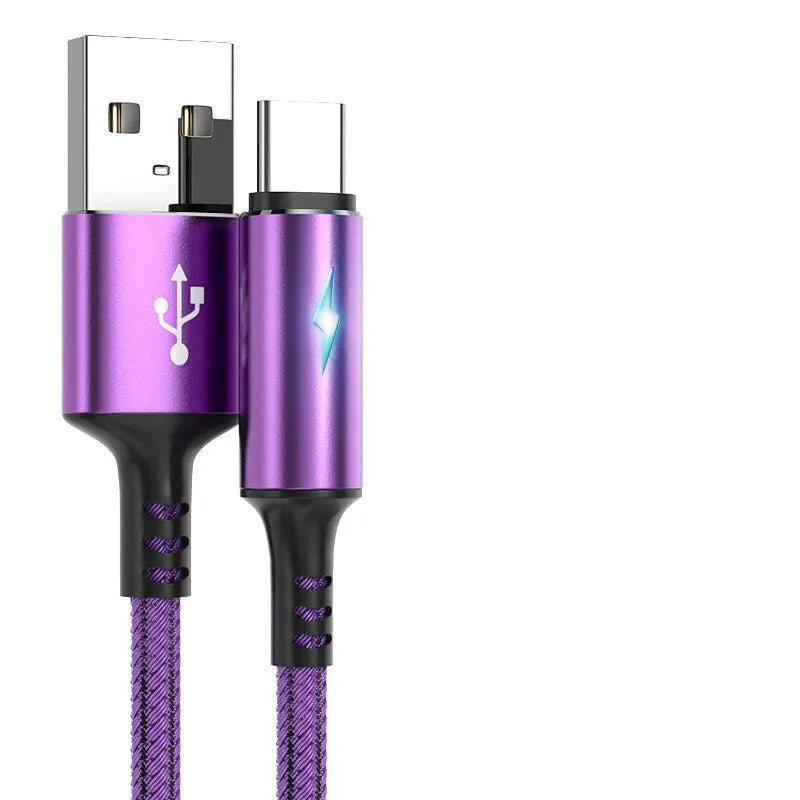 1.2 metre black USB to Lightning cable for iPhone charging and data transfer