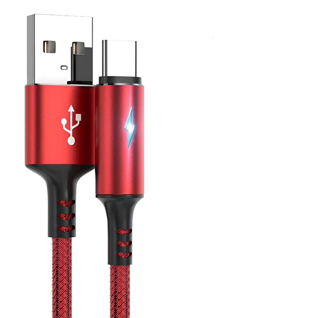 1.2 metre black USB to Lightning cable for iPhone charging and data transfer