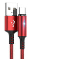 1.2 metre black USB to Lightning cable for iPhone charging and data transfer