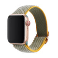 Braided wave pattern nylon strap for Apple Watch in multiple colours.