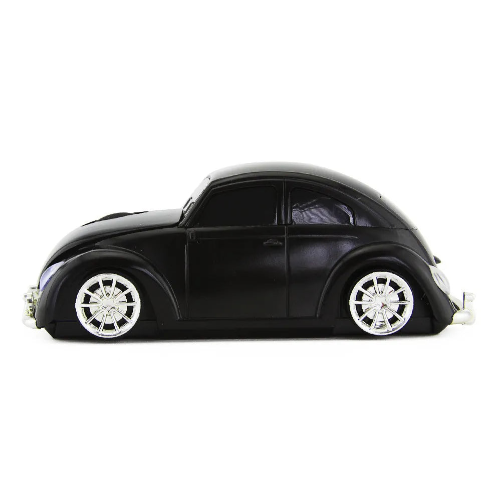 Creative 2.4g wireless optical car mouse in black, blue, red or yellow colours