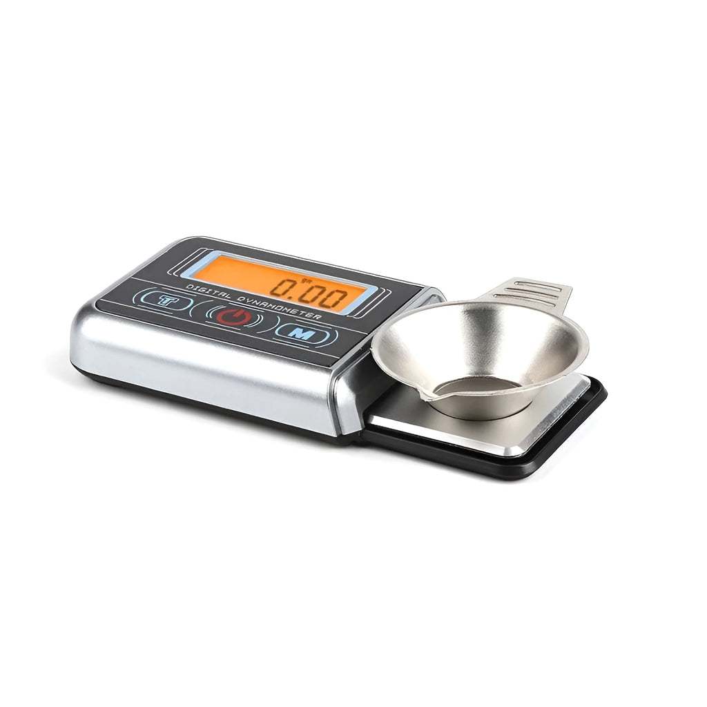 Digital electronic precision scale with 0.005g accuracy and 100g maximum capacity