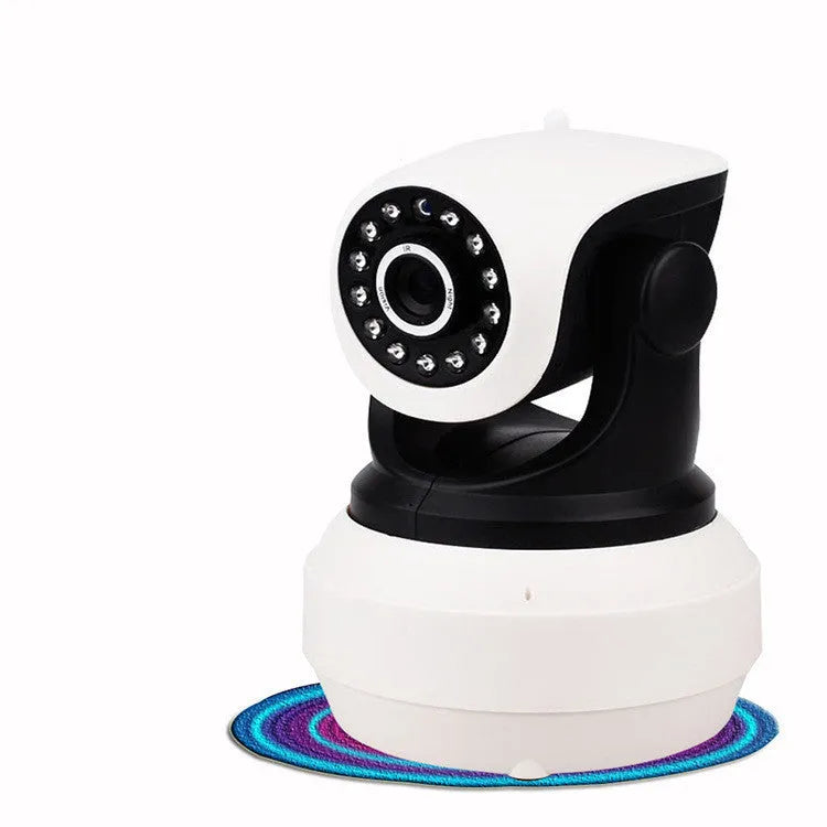 Wireless wifi baby monitor with 360 degree panoramic PTZ control, 1280x960 resolution, and infrared night vision