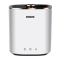 Green and white mini portable washing machine with ozone sterilisation for underwear and socks