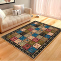 Rectangle soft carpet in a living room setting, available in multiple colours and sizes up to 200x300 cm