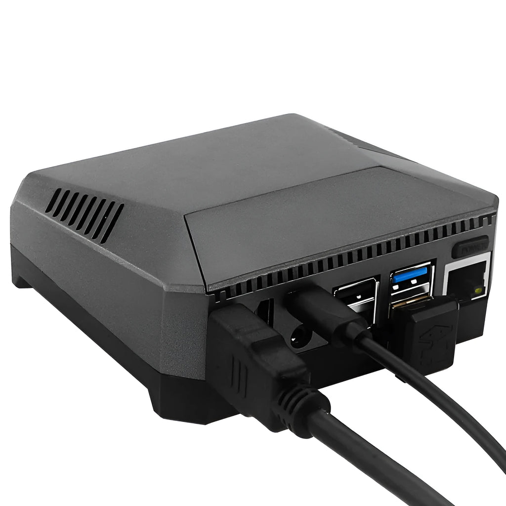 Aluminium alloy SSD cooling case with fan for M.2 hard drive expansion board protection