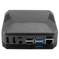 Aluminium alloy SSD cooling case with fan for M.2 hard drive expansion board protection