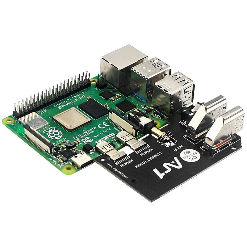 Aluminium alloy SSD cooling case with fan for M.2 hard drive expansion board protection