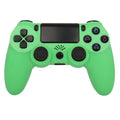 PS4 gamepad controller in various colours including wood and starry sky patterns