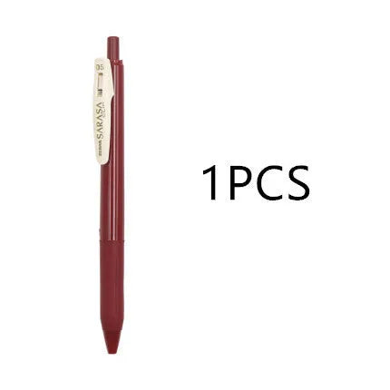 0.5mm bullet neutral gel pen with Japanese design in multiple colour options including retro styles