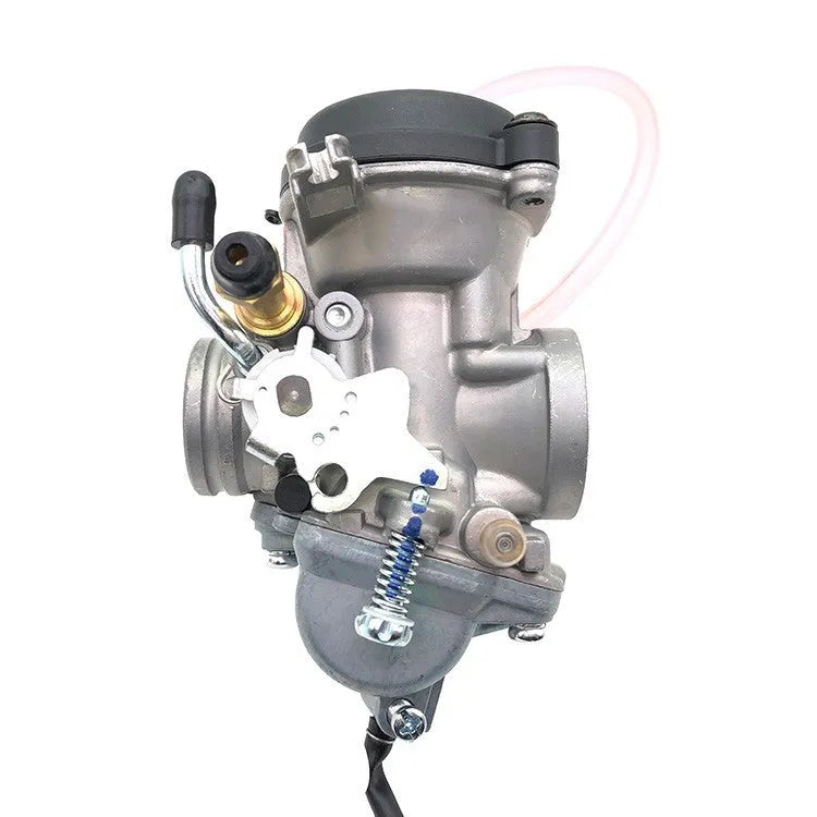 Motorcycle carburetor for Wang Diaobao HJ125K-2, GX125, and GS125 models with manual wire pull damper.