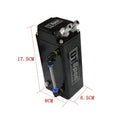 D1 engine oil catch tank in red, blue, black, silver colours for car secondary intake exhaust gas pipe modification