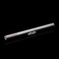 Silver handheld UV disinfection stick with PC and aluminium tube, 20x300mm dimensions, USB rechargeable