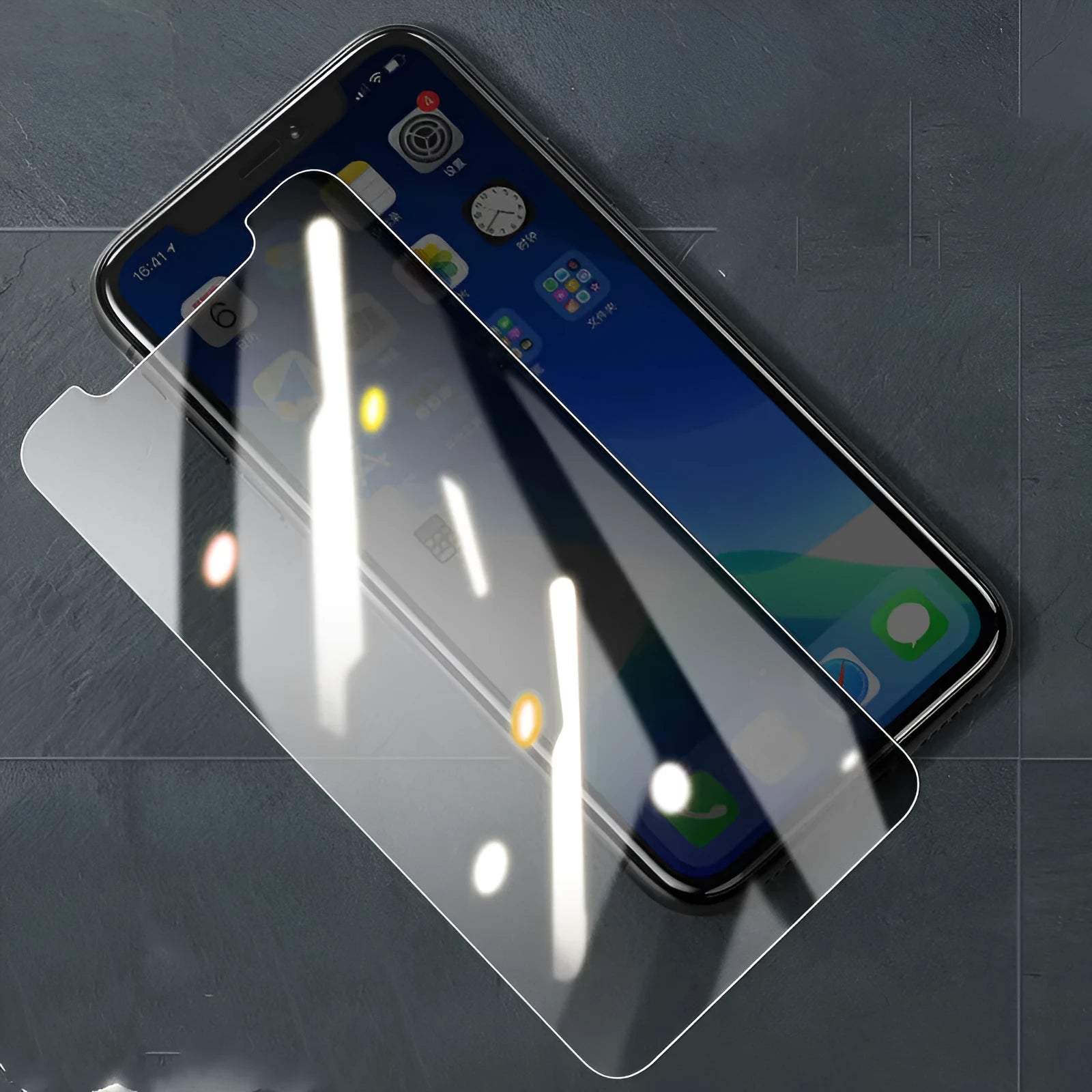 9D tempered glass privacy screen protector for Apple iPhone models 11, X, XR, and XS.