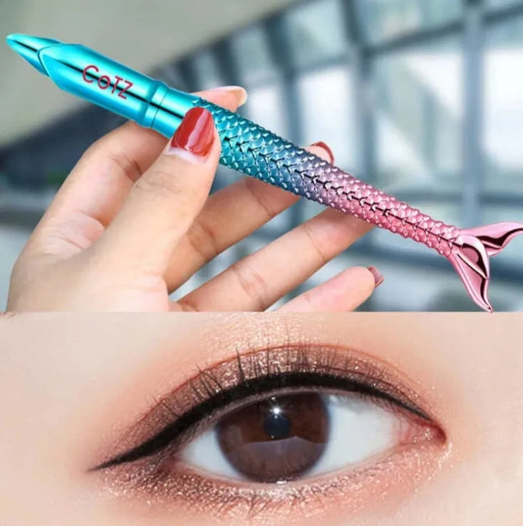 Mermaid Star black liquid eyeliner with fine tip applicator, 1.5 ml