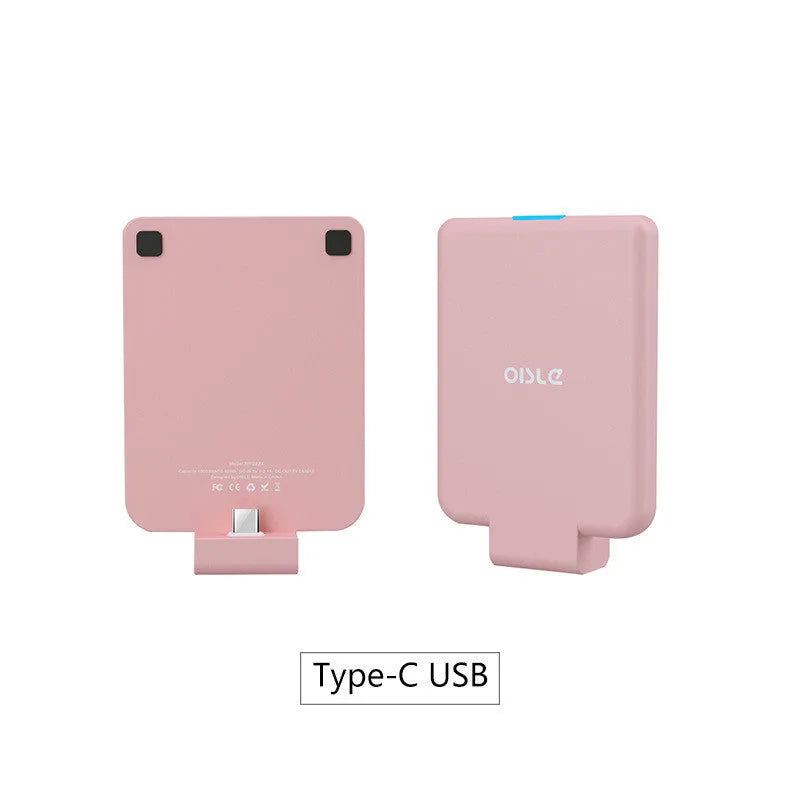 MP282P 4500mAh back clip battery power bank for iPhone Android USB-C in multiple colours