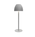 INS pattern dimming night lamp with thin round base in black and white options
