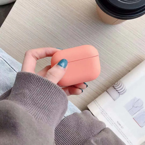 Plastic protective case for Apple AirPods 3 Pro in multiple colour options.