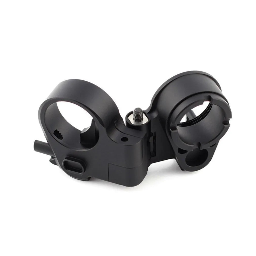 Gen 3 folding stock adapter for AR-15 and AR-10, aluminium, black, 160g, with low hinge and DLC finish