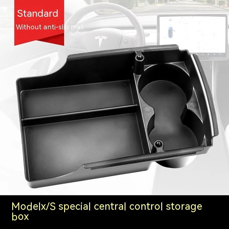 Tesla centre console armrest storage box retrofit for Model 3, Model X and Model S vehicles