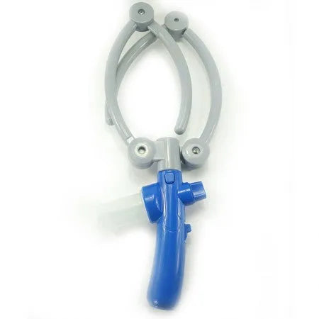 One-key foldable pet bathing hose with 40 cm ring, PVC dog shower tool connected to garden hose