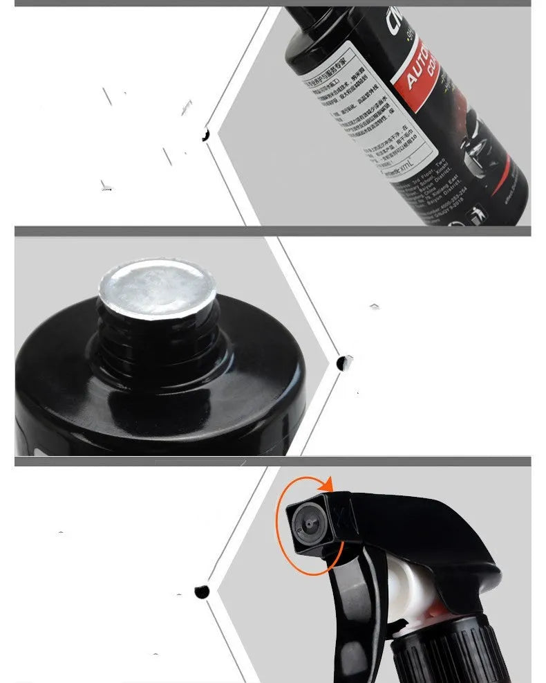 500ml automotive coating agent paint spray bottle for car paint protection