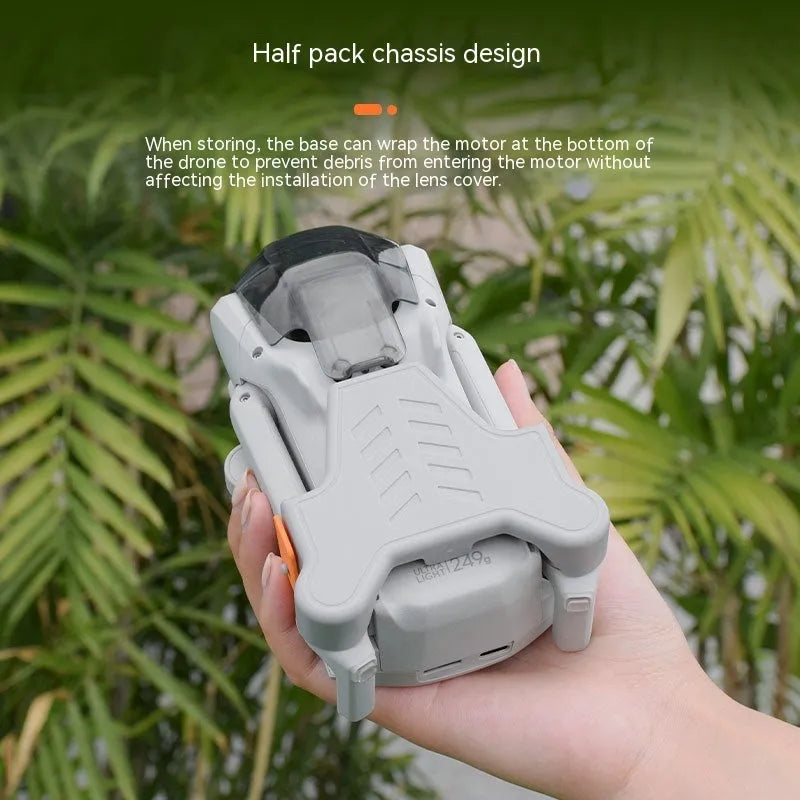 Paddle binding device in gray silicone and ABS holding a propeller blade, compact 8.9cm size
