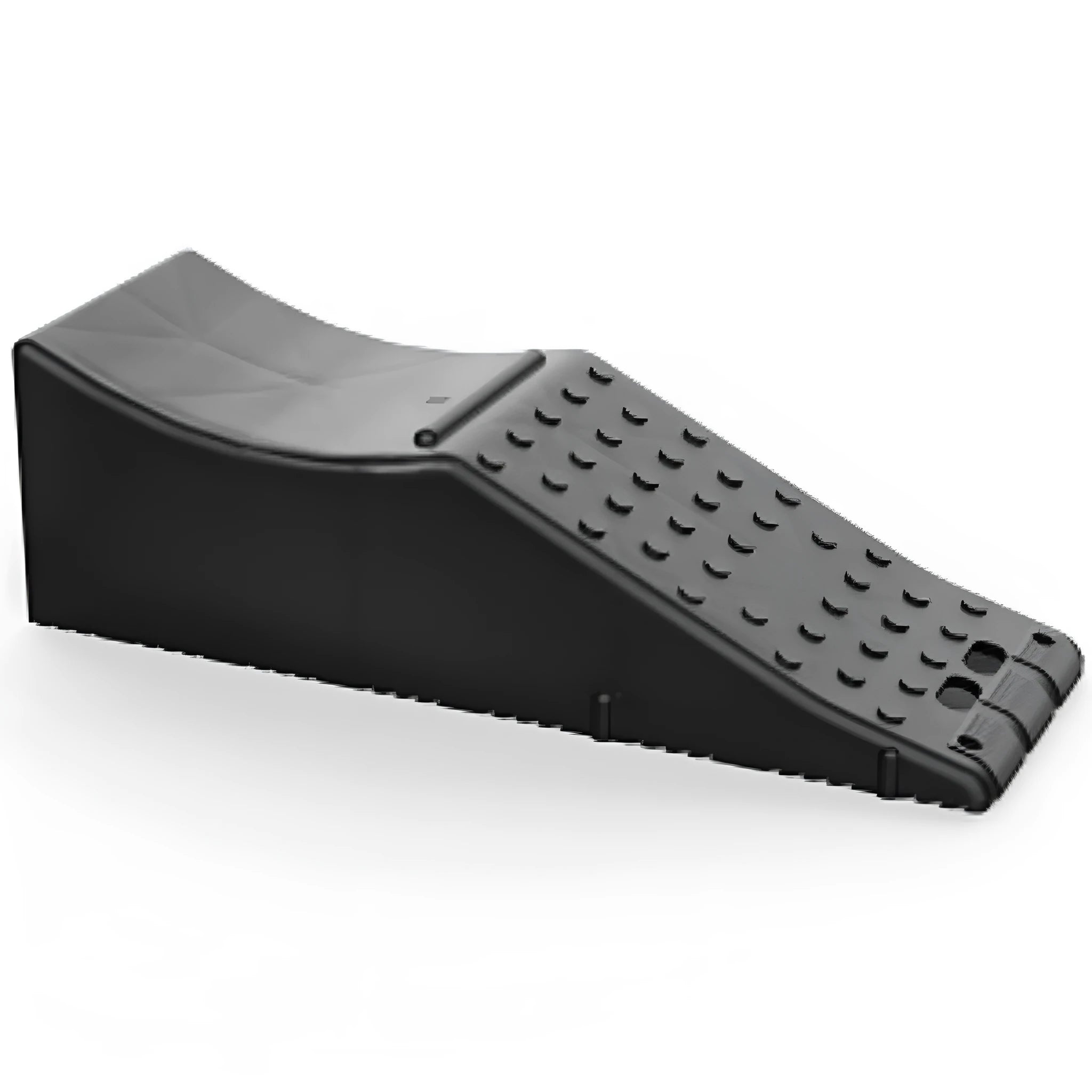 Black rectangular car pad with waterproof lining for boot or seat protection