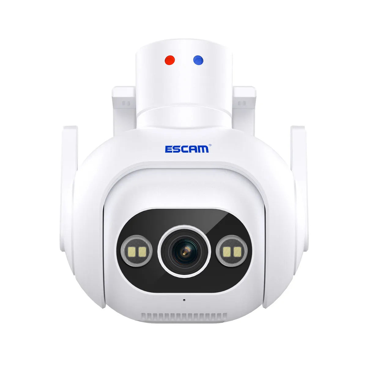 4MP smart colour night vision security camera with wall mount bracket