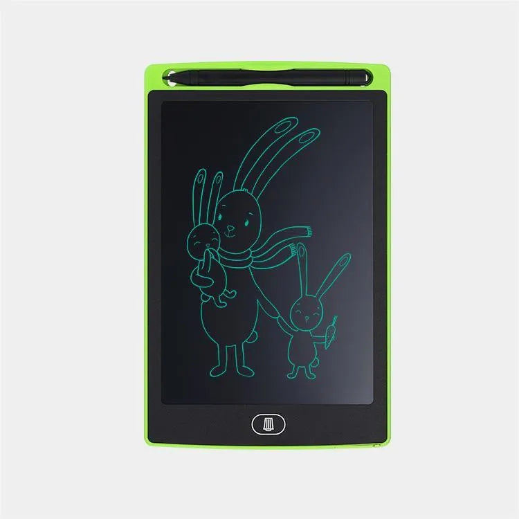 Electronic drawing board writing tablet for children's graffiti painting in plastic construction