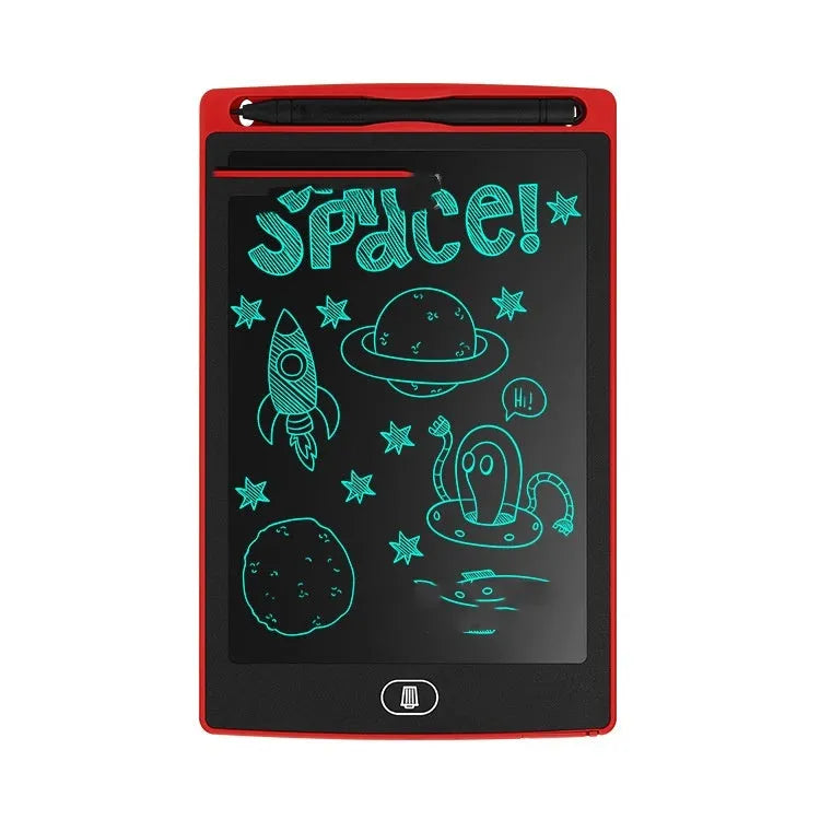 Electronic drawing board writing tablet for children's graffiti painting in plastic construction