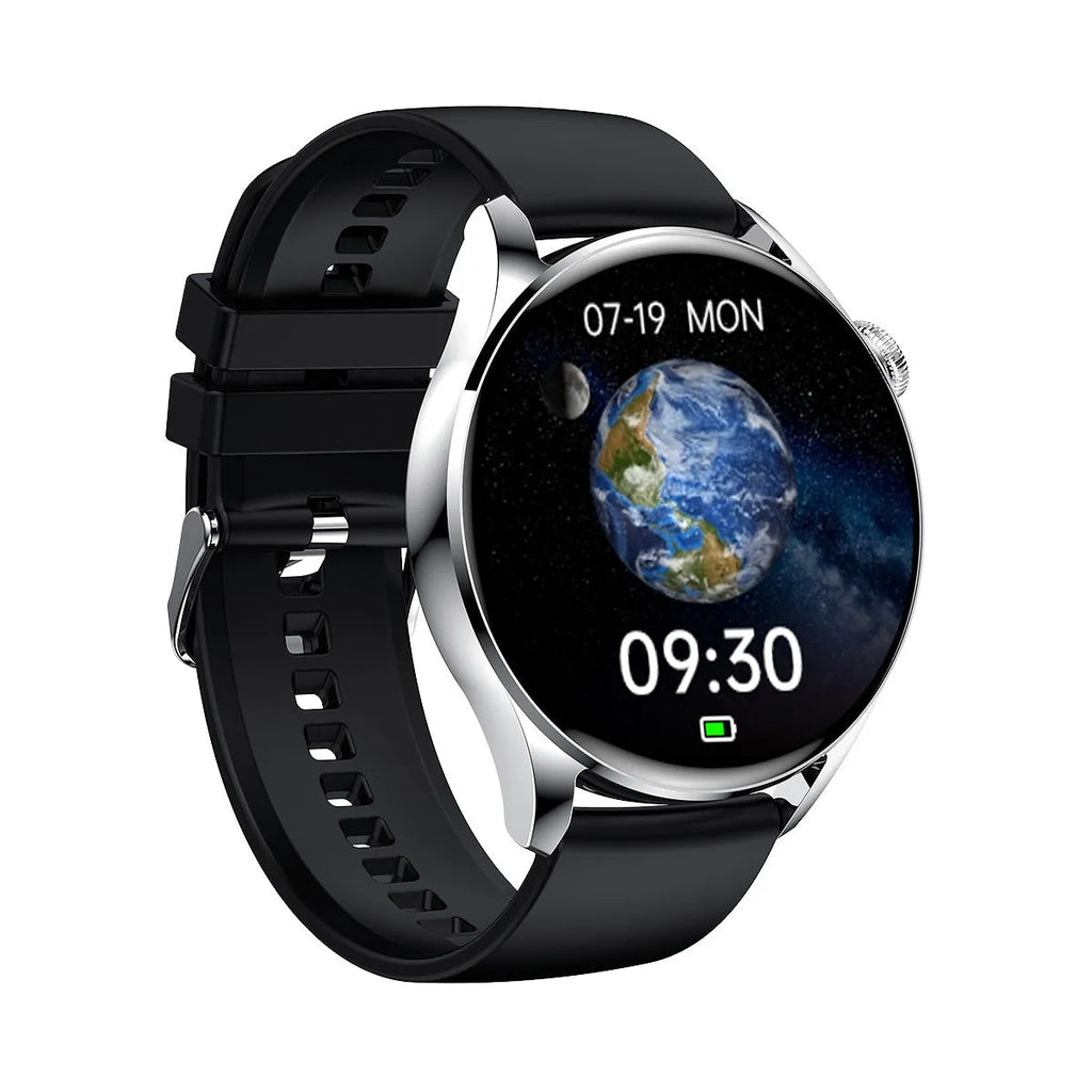 Bluetooth smart watch with heart rate blood pressure blood oxygen monitor 1.28 inch screen IP68 waterproof