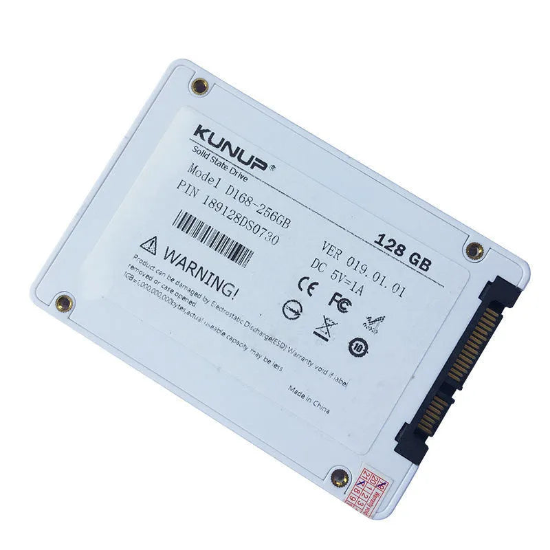 2.5 inch SATA3 SSD 6Gbps solid state drive, 100 x 70 x 7mm, 65g, TLC flash, 8GB to 512GB