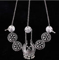 Boho headband jewellery in ancient silver finish, nickel-free alloy, lightweight metal hair accessory for festivals