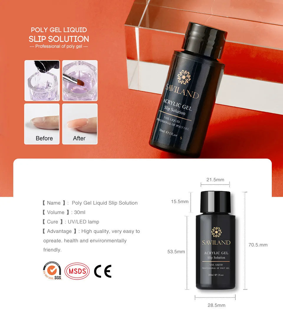 15ml black gel water in cup-shaped bottle for UV and LED nail lamps