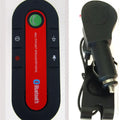 Vehicle Bluetooth handsfree unit with car charger and mounting clip in choice of colours