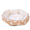 Dog kennel flat cushion S size 37x11 cm in red