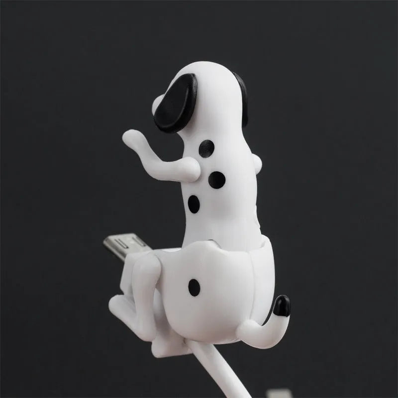 Rogue Dog Type C data cable showing a cute puppy design with a USB connector on one end and Type C on the other