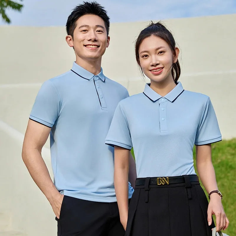 Solid colour viscose lapel short sleeve overalls on hanger showing lapel collar and short sleeve design