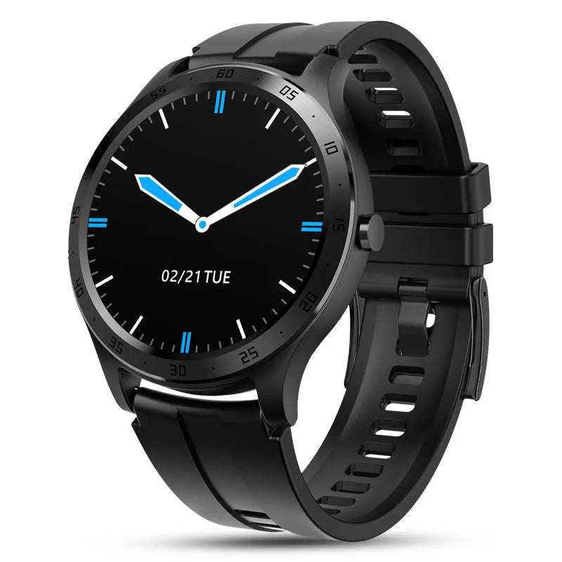 S20 smart fitness bracelet with colour screen on wrist showing step count display