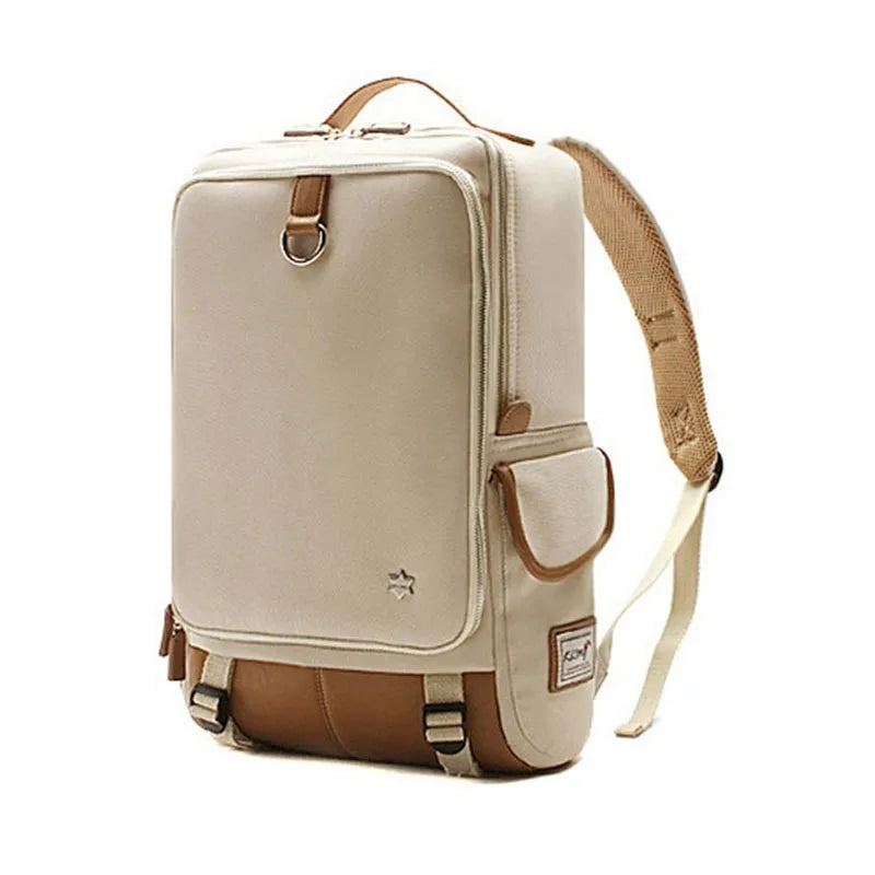 Men's Oxford cloth backpack with modern Korean design in seven colour options