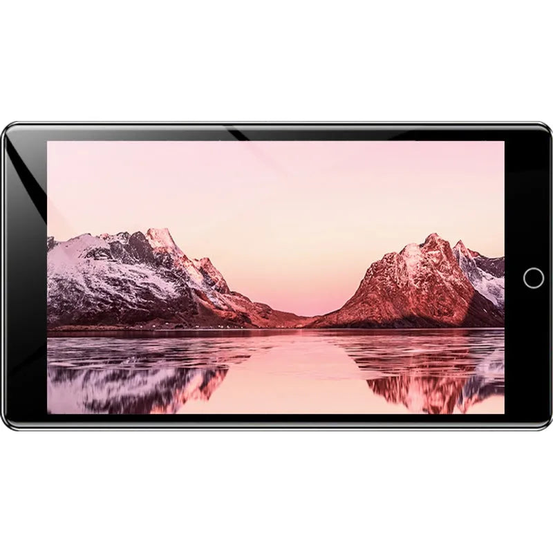 Black Ruizu H1 portable media player with 4-inch touch screen showing its menu interface.