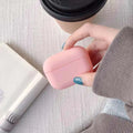 Plastic protective case for AirPods 3 Pro shown in multiple colour options.