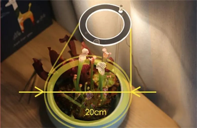 USB LED full spectrum grow light for indoor plants with acrylic stick