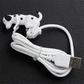 Rogue Dog Type C data cable showing a cute puppy design with a USB connector on one end and Type C on the other