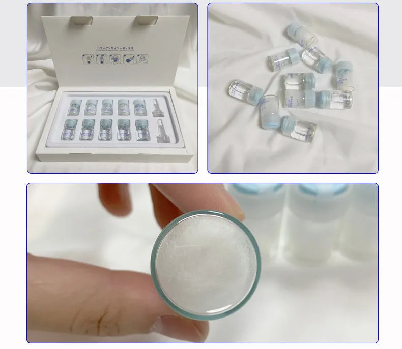 Collagen Yarn Silk Ball Box facial essence with 5 pairs of collagen silk balls, standard specification, universal skin type